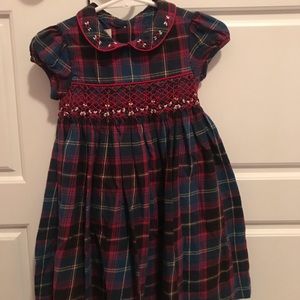 Laura Ashley London plaid dress